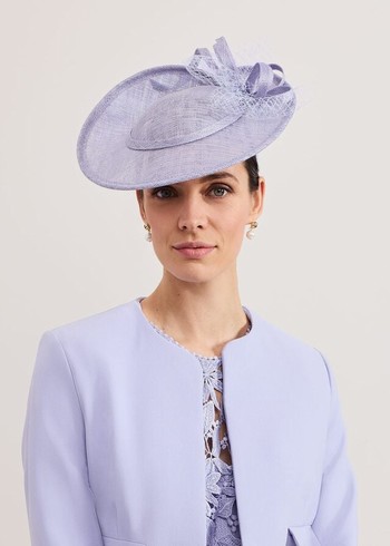 Phase Eight Blue Twist Back Bow Fascinator Hats Blue Canada | BKUWZG-706